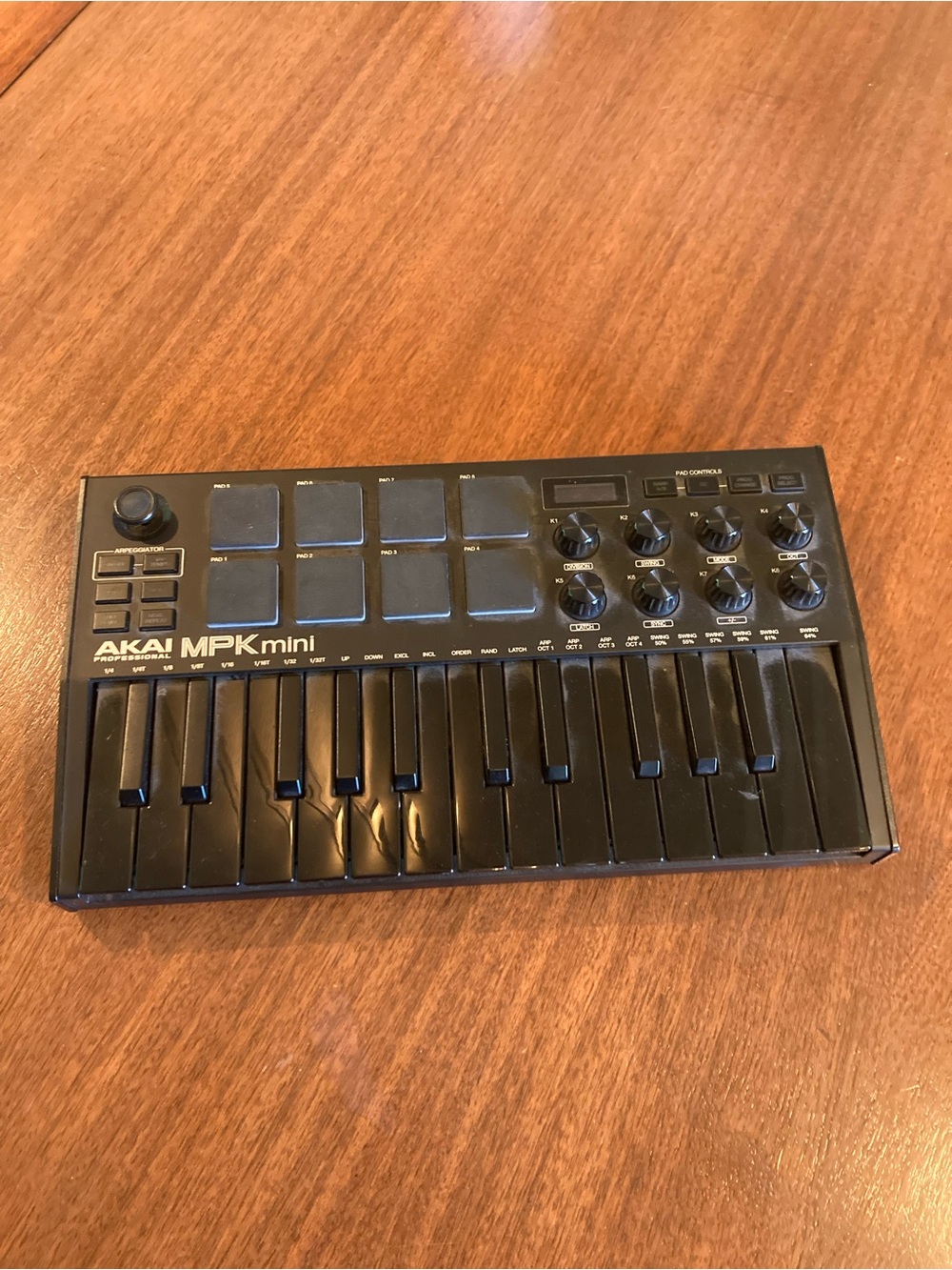MPK mini Compact MIDI Keyboard Controller - Black